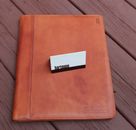 Hartmann Belting Leather Executive Business Basic Folio Writing Folder