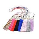 MYADDICTION 8Pcs Mixed Color Tassel for Earrings Bookmark Jewelry Accessories Handicraft Clothing, Shoes & Accessories | Womens Handbags & Bags | Handbag Accessories