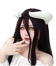 C-ZOFEK White Cosplay Horns with Clips for Bowsette Cosplay Costume Halloween Accessory (Horns)