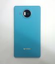 Mozo Microsoft Lumia 950XL Qi Wireless Charging Back Cover Case with NFC Blue