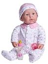 JC Toys Caucasian 20-inch Large Soft Body Baby Doll | La Baby | Washable |Removable Pink Outfit w/ Hat and Pacifier | For Children 2 Years +