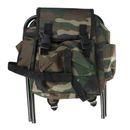 Portable Camo Hunting Fishing Tackle Backpack Bag with Foldable Stool Seat Chair