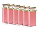 Beauty Image Pink Creme Warm Wax Roll On - Pack of 6