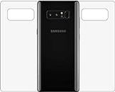FASHEEN SAMSUNG GALAXY NOTE 8 Back Screen Guards, Back Skin, Rear Screen Protector, 3D Frosted Carbon Fiber Skin, Not a Tempered Glass for SAMSUNG GALAXY NOTE 8 (Pack of 2)