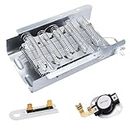 279838 Dryer Heating Element for Whirlpool Kenmore Dryer Heating Element Parts with 3392519 Thermal Fuse and 3977767 Dryer Thermostat