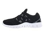 Nike Femmes Free Run 2 Running Trainers DM9057 Sneakers Chaussures (UK 4.5 US 7 EU 38, Black White Dark Grey 001)