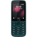 Nokia (Renewed) 215 4G Dual SIM 4G Phone with Long Battery Life, Multiplayer Games, Wireless FM Radio and Durable Ergonomic Design – Cyan Green_124.7 x 51.0 x 13.7 mm
