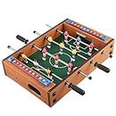Table Football, Foosball Table,Mini Table Games, Indoor Sports Games,Small and Easy to Carry (Green, 14inches)