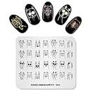 KADS New Nail Stamping Plate Cute Nail Art Timbro Template Fai da te Image Template Manicure Stamping Plate Stencil Tools (IM003)