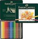 Faber-Castell AG110024 24-Pieces Polychromos Artists' Colour Pencil in Tin