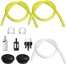 Universal Fuel Line Hose Tube, Fuel Primer Bulb, Fuel Filters Oil Pipe Hose Washer Tank Seal Grommet Accessories for Mower Strimmer, Garden Machine Fitting