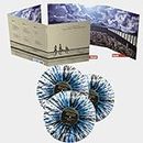 Attack on Titan Season 1 Original Soundtrack Clear with Black & Sky Blue Splatter Colored Vinyl 3LP (Numbered /500)