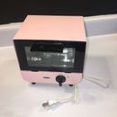 Dash Teeny Tasty Mini Toaster Oven Pink Appliance RV Camper Dorm Tiny Home