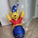 Disney Gemmy 2004 4ft Tall Winnie The Pooh Halloween Airblown Inflatable W/Box