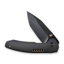 WE KNIFE Marco Trogon Bloqueo 22002B-2 Negro Titanio 20CV Cuchillos de Bolsillo de Acero Inoxidable