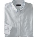Men's Big & Tall KS Signature Wrinkle-Free Oxford Dress Shirt by KS Signature in Classic Blue Pinstripe (Size 20 33/4)