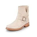 Frye Women's Veronica Bootie Ankle Boot, White_new, 6.5