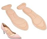 ZIXAD Heel Cushion Inserts Comfort Shoe Insoles Women Sponge Insoles for Heels Shoe Pads DIY Size Heel Cushion Heel Sore and Heel Spurs (Women 4.5-9.5) 1 Pair(2 PICES)