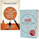 The Scotland Yard Puzzle Book & Bletchley Park Brainteasers By Sinclair McKay 2 Books Collection Set