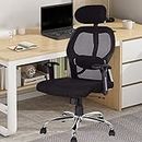 Nice Goods FUGO Ergonomic Executive High Back Office Chair, Home Desk Office Chair, Revolving Chair with Tilting Mechanism and Metal Base, Chairs for Work from Home, Computer Chairs (402)