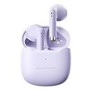 True Wireless Earbuds Purple Bluetooth 5.3 with Microphone for Working Out Noise Canceling Blue Tooth Ear Buds Deep Bass TWS Wireless Earphones with Charging Case in Ear Headphone for iPhone Android