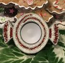 Pier 1 Imports Peppermint Christmas Tealight Candle Holder 