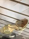 Zapatos de mujer Michael Kors Arden metálicos dorados