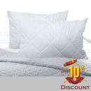 Hotel Quality Quilted Pillows Bounce Back Super Soft  Pillows - Pack of 2 and 4