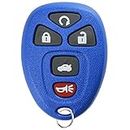 KeylessOption Keyless Entry Remote Start Control Car Key Fob Replacement for 22733524-Blue