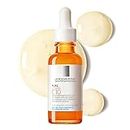 La Roche-Posay 10% Pure Vitamin C Serum for Face with Hyaluronic Acid & Salicylic Acid. Anti Aging Serum for Wrinkles, lack of Radiance & Uneven Skin Tone to Brighten & Smooth. Sensitive Skin, 30ml