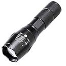 SCILLA LED Torch, Super Bright 2000 Lumen Zoomable LED, Adjustable Focus Tactical Flashlight with 5 Modes, Waterproof Handheld Mini Torch for Camping & Outdoor Sports(Black)