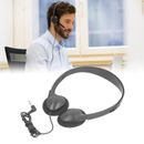 Classroom Headphones On Ear Wired Stereo Headset With 3.5mm Jack For Kids Ad SPG