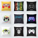 Video Game Cushion Covers Happy Birthday Gamepad Boy Inflate Party Supplies GAME