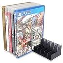 Tobo PS4 Card Game Storage Box Stand Holder for 20 Pieces CD Discs or Card Holders Support,2 Pieces/lot for Playstation 4. (TP4-1813) - TD-371GA