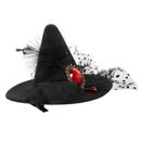  Accessori per capelli Halloween cappello in plastica barrette abbigliamento gotico forcina