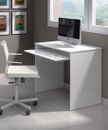 Computerschreibtische, kleine weiße glänzende Schreibtisch entzückende Wohn- & Büromöbel