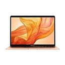 Early 2020 Apple MacBook Air with 1.1GHz Intel Core i5 (13 inch, 8GB RAM, 256GB SSD) (QWERTY US) Gold (Renewed)
