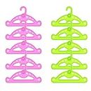 zhongjiany 10pcs/lot Hangers Doll Clothes Accessories Hanger Fit 18 Inch Doll &43cm New Born Baby - Clothes