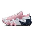 Converse Zapatillas de plataforma Run Star Motion Ox, Sunrise Pink/Navy/White, 9.5 Women/8 Men