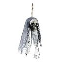 Mesh Skull Ornament Horror Hanging Props For Halloween For Home Garden Trees And Commercial Use Flying For Front Yard Patio Lawn Garden Party Decorations