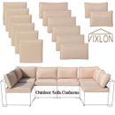 14 X Outdoor Patio Furniture Chair Cushions Set Replacement Mise Sofa Cushions