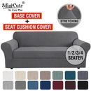 2 Pieces Stretch Sofa Covers Couch Covers Sofa Slip Covers Form Fit 1/2/3 Seater