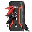 SYTUNG Car Jump Starter Power Pack with Ultra Safe Lithium Battery, 12V Auto Battery Booster Pack, 2000A Peak 20000mAh Portable Power Bank Charger (Up to 6.0L Gas or 3.0L Diesel Engine)