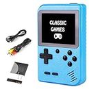 Handheld Video Game Console with 400 Classical FC Games Portable Retro Video Game Console Support for Connecting TV (Blue 2)