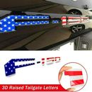 For Ford F150 F-150 2021-2022 US Flag 3D F150 Tailgate Letters Decals Stickers
