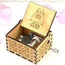 Zesta Wooden Star Wars Music Box/Vintage Hand Crank Musical Gifts for Men Birthday Special/Birthday Gift for Girls/Wooden Musical Box Gift for Wife