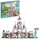 LEGO Disney Princess Ultimate Adventure Castle 43205 - Juguete de construcción con 5 mini muñecas de princesa, incluyendo Ariel, Rapunzel y Blancanieves (el embalaje puede variar)
