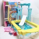 Juego de piscina Barbie Fabulous Fountain 1999 Mattel coleccionable 67390 con caja