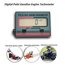 Digital Inductive Tachometer LCD Hour Meter für  2/4-stroke Fuel/Gasoline Engine