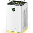 Jafanda Air Purifiers for Home Large Room,1190 sqft Coverage, 3-Stage Filtration System, True HEPA Filter Air Cleaner with Activated Carbon,Remove 99.97% Dust Pollen Smoke Odors